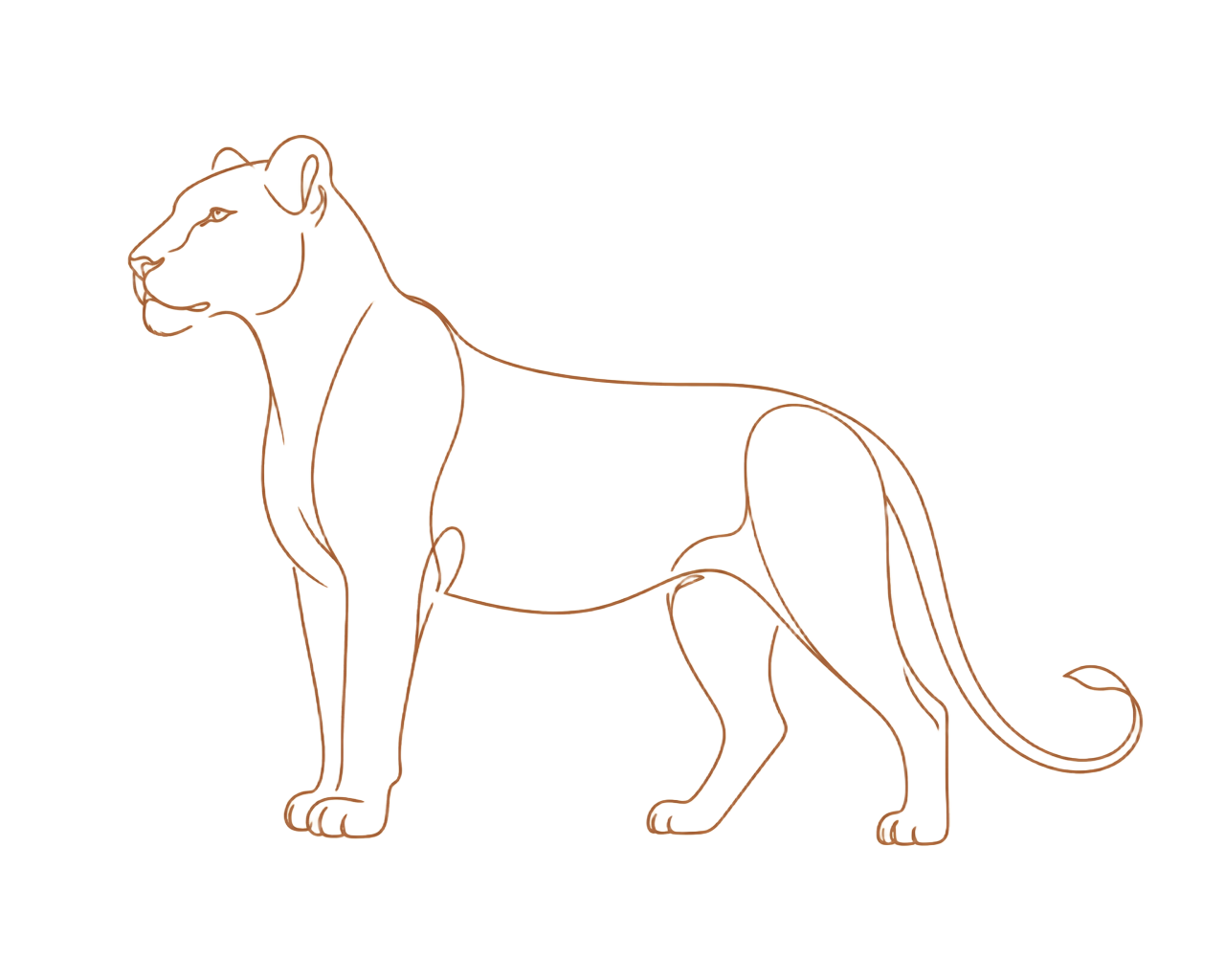 Lioness emblem